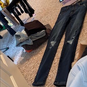 High waisted skinny jeans Abercrombie